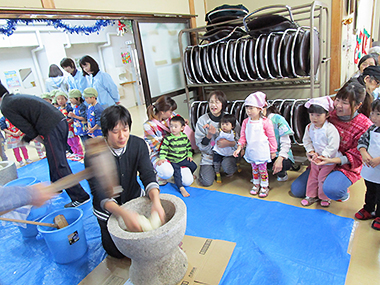 子どもたちがいることで職場が元気になります