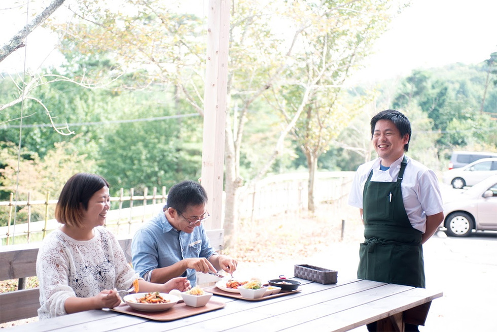 豊かな自然、美味しい料理、こころ休まるひととき